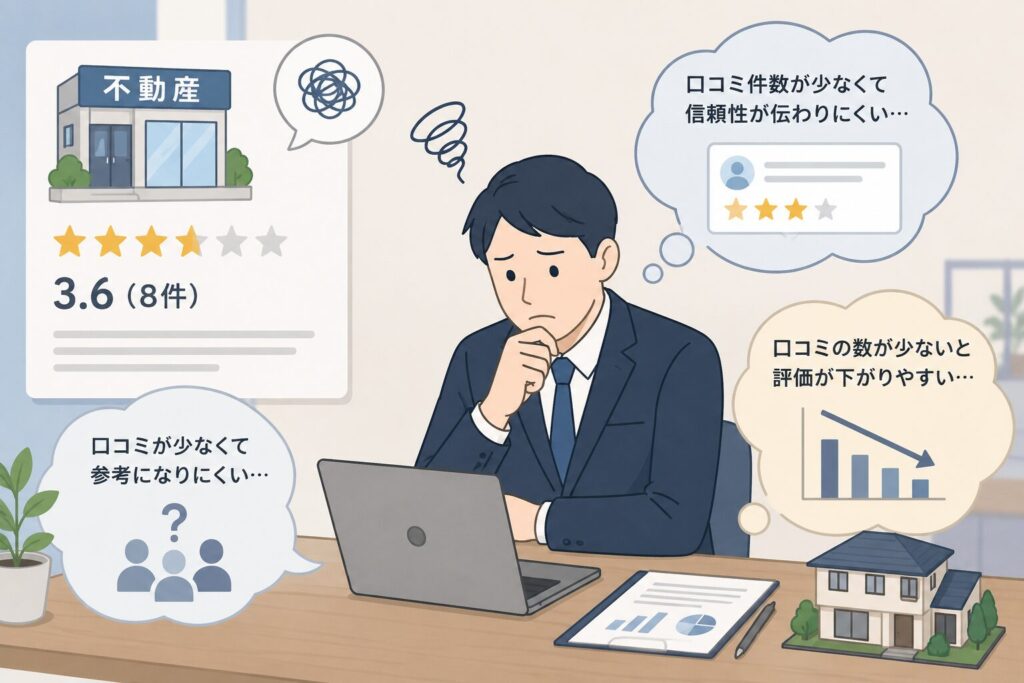 口コミ対策導入前の課題