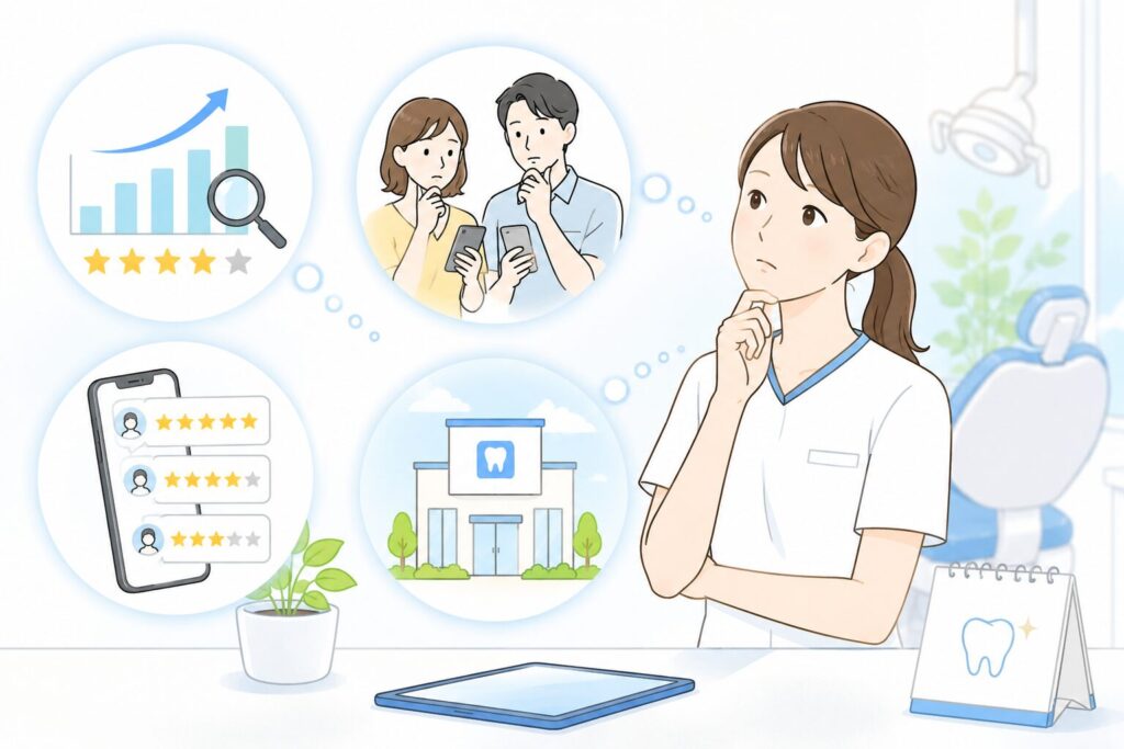 歯科医院が口コミ対策に取り組もうと考えたきっかけ