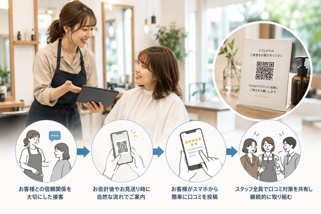 実際に取り組んだ口コミ対策