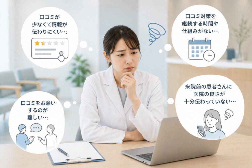 導入前に抱えていた口コミの課題