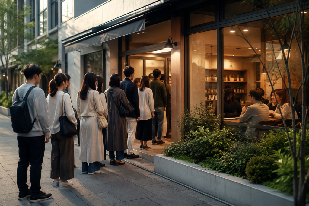 口コミは「看板」ではなく「店先の行列」